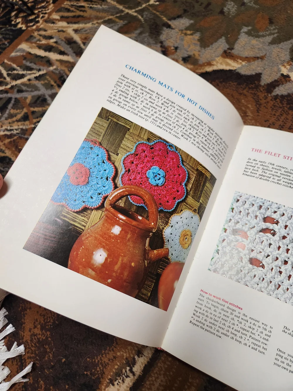 The Needlework Book Decorative Embroidery Cover - Multi